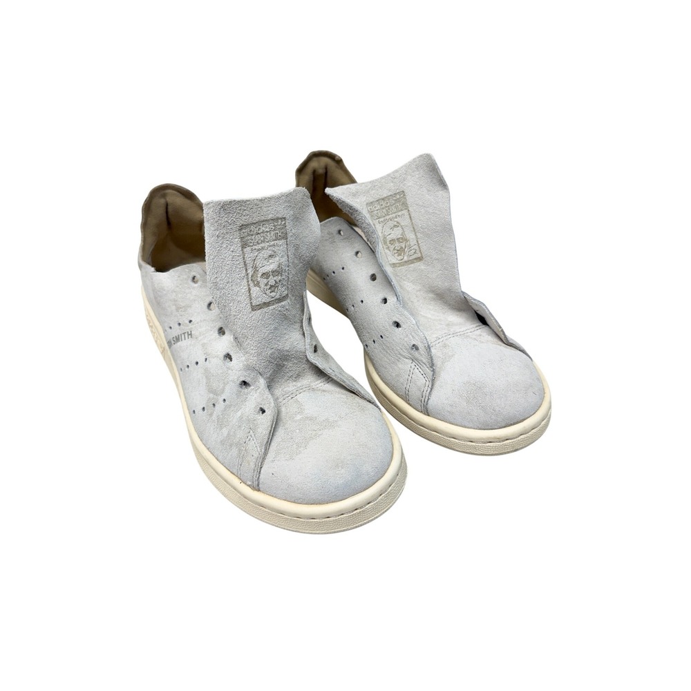 Adidas Stan Smith Deconstructed Grey Suede Sneakers BB2528 Womens 5